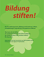 Cover Bildung Stiften